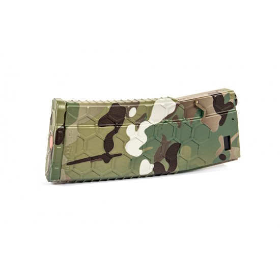 Dytac Hexmag Airsoft 120rds Magazine for AEG Multicam